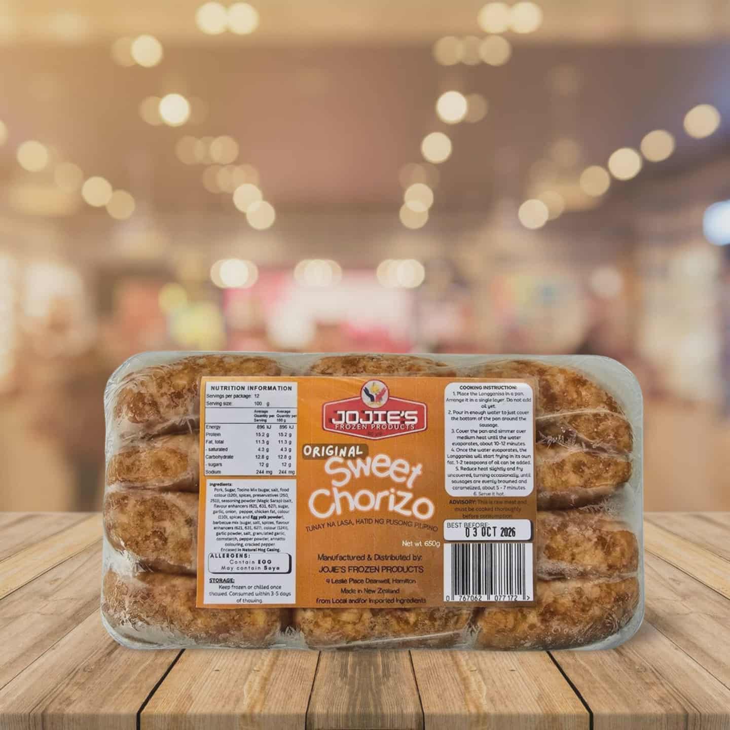 SWEET CHORIZO (ORIGINAL)