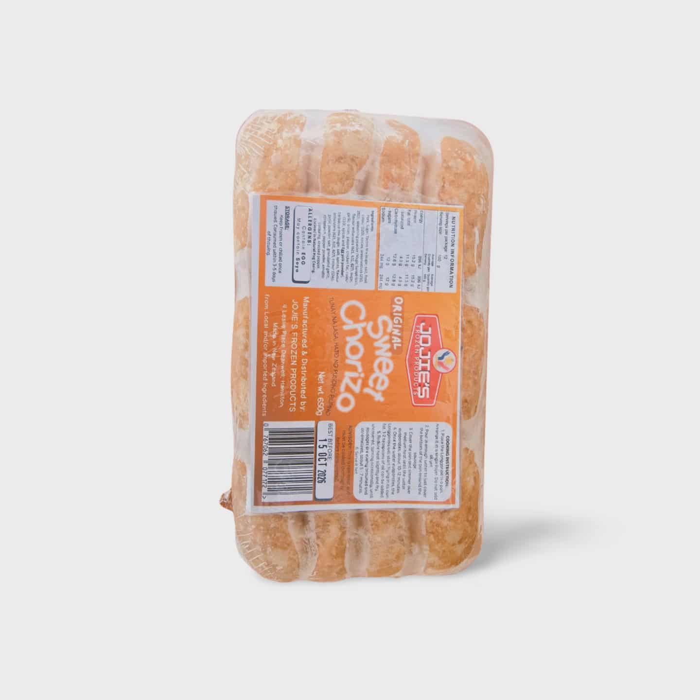 SWEET CHORIZO (ORIGINAL)